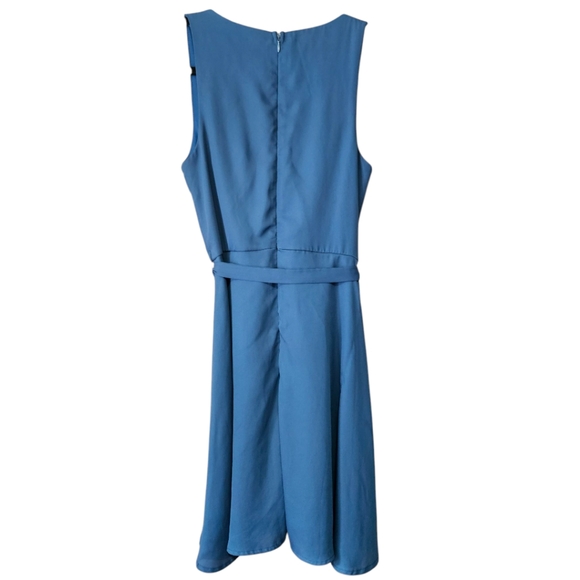 Blue Ruffle Dress - Picture 4 of 4